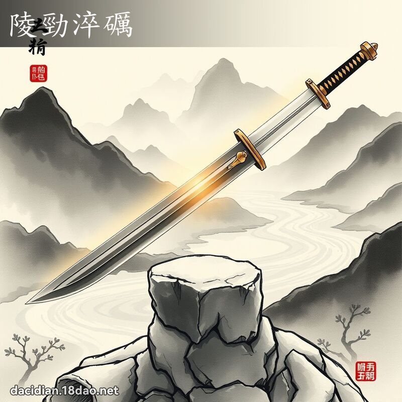陵勁淬礪 配图