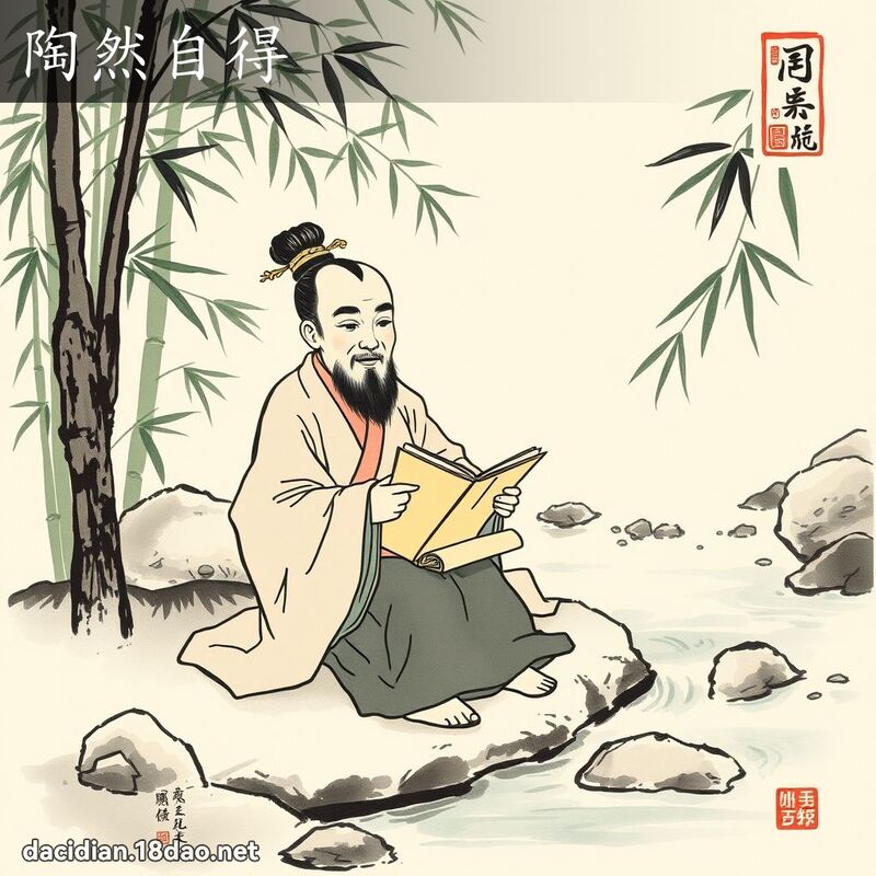 陶然自得 配图