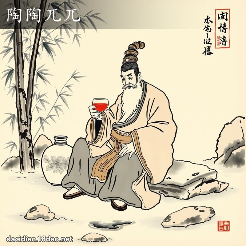 陶陶兀兀 配图