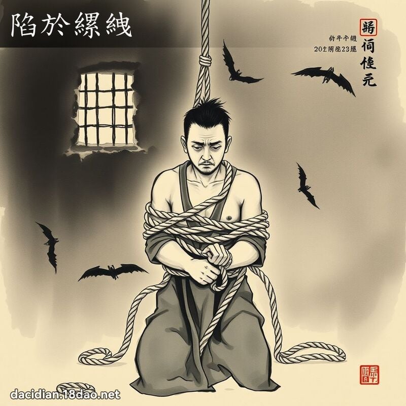 陷於縲絏 配图