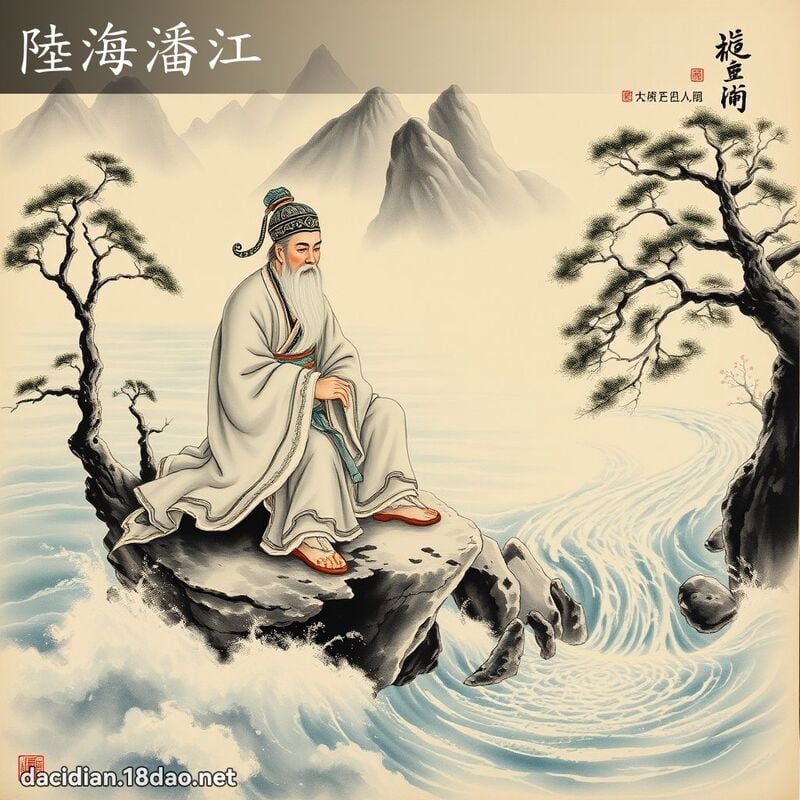 陸海潘江 配图