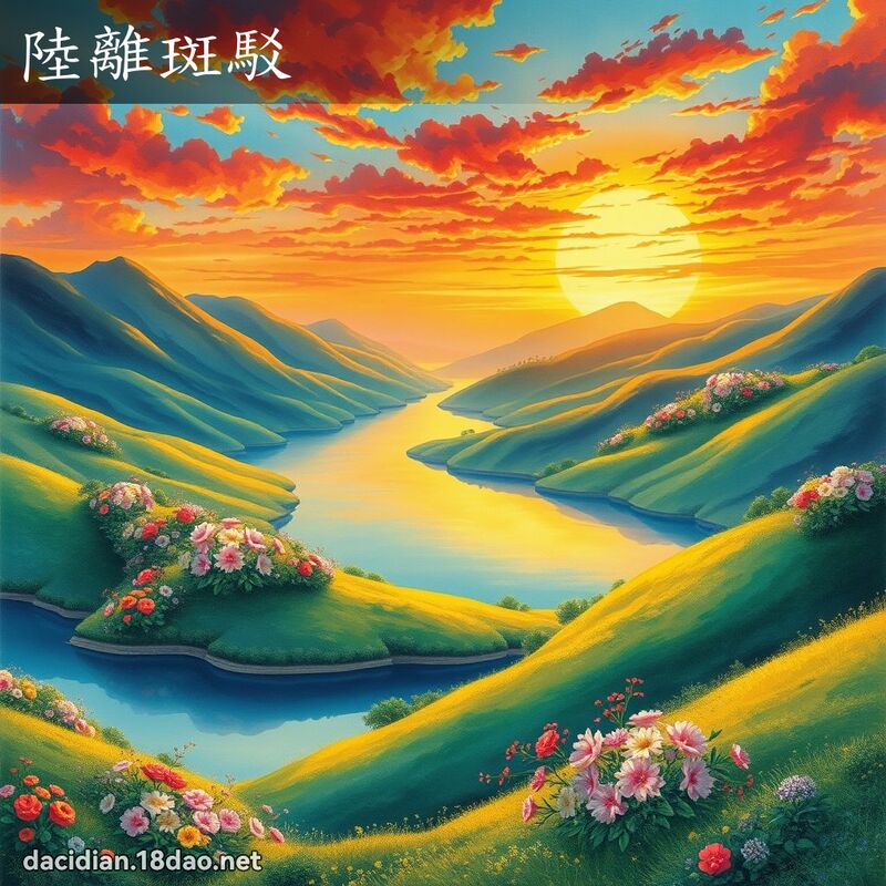 陸離斑駁 配图