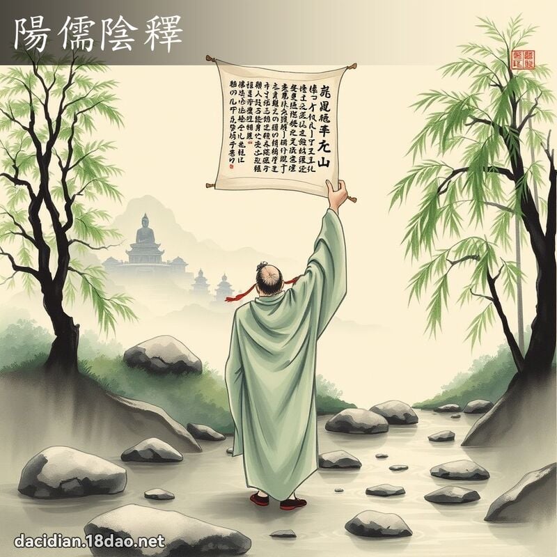 陽儒陰釋 配图