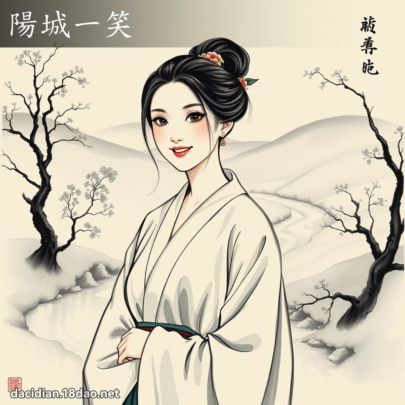 陽城一笑 配图