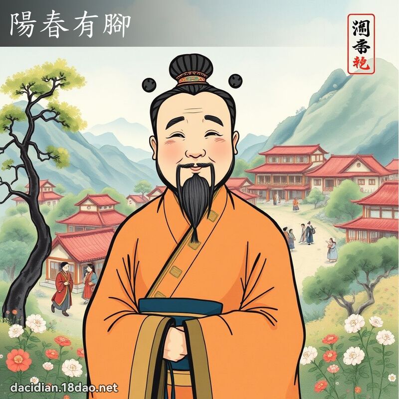 陽春有腳 配图