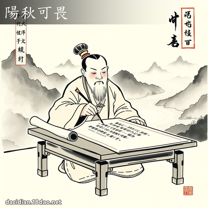 陽秋可畏 配图