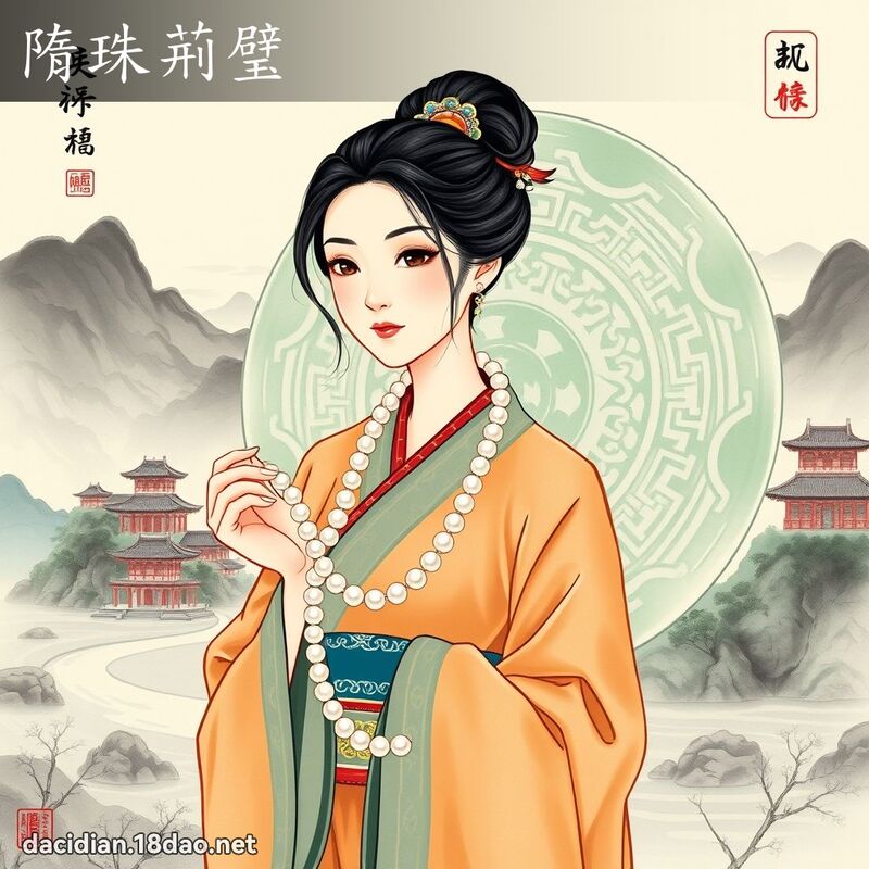 隋珠荊璧 配图