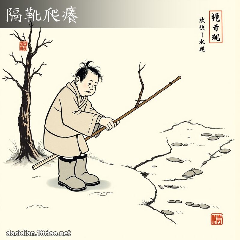 隔靴爬癢 配图