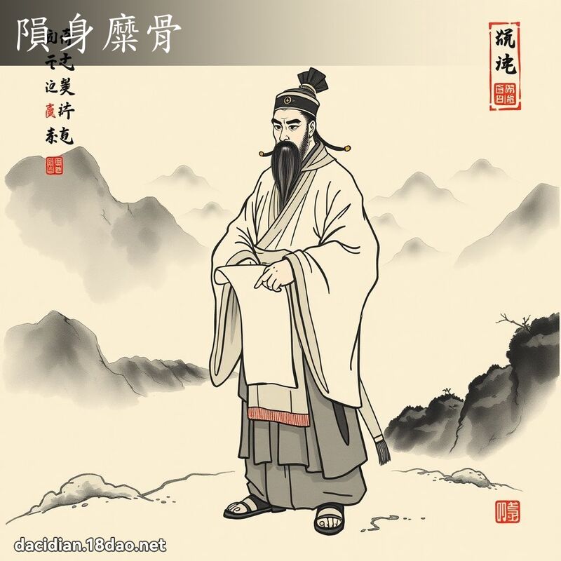隕身糜骨 配图