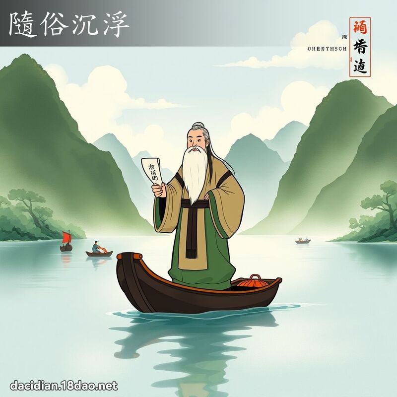 隨俗沉浮 配图