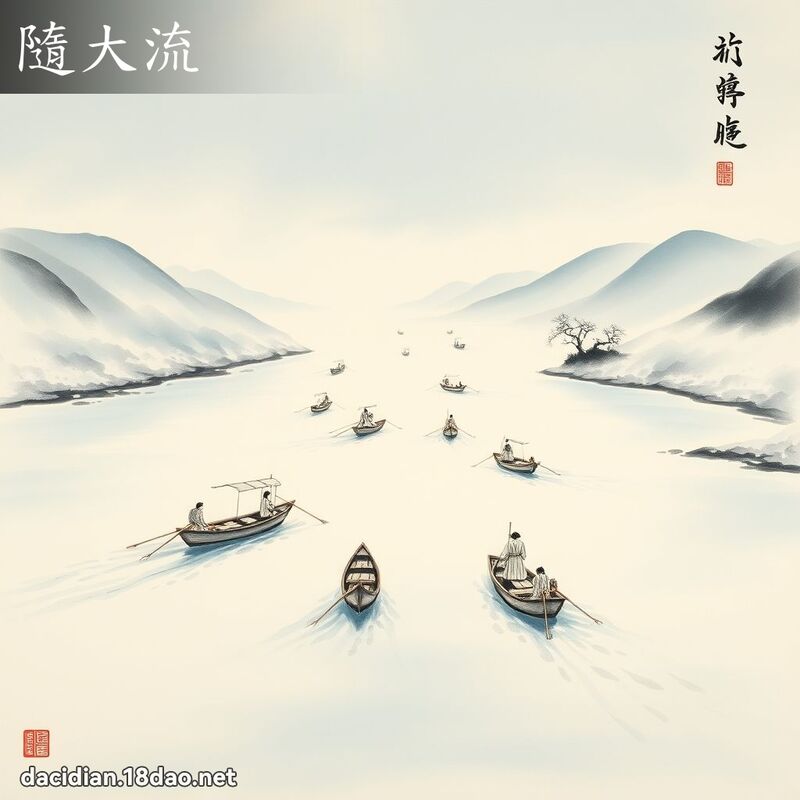 隨大流 配图