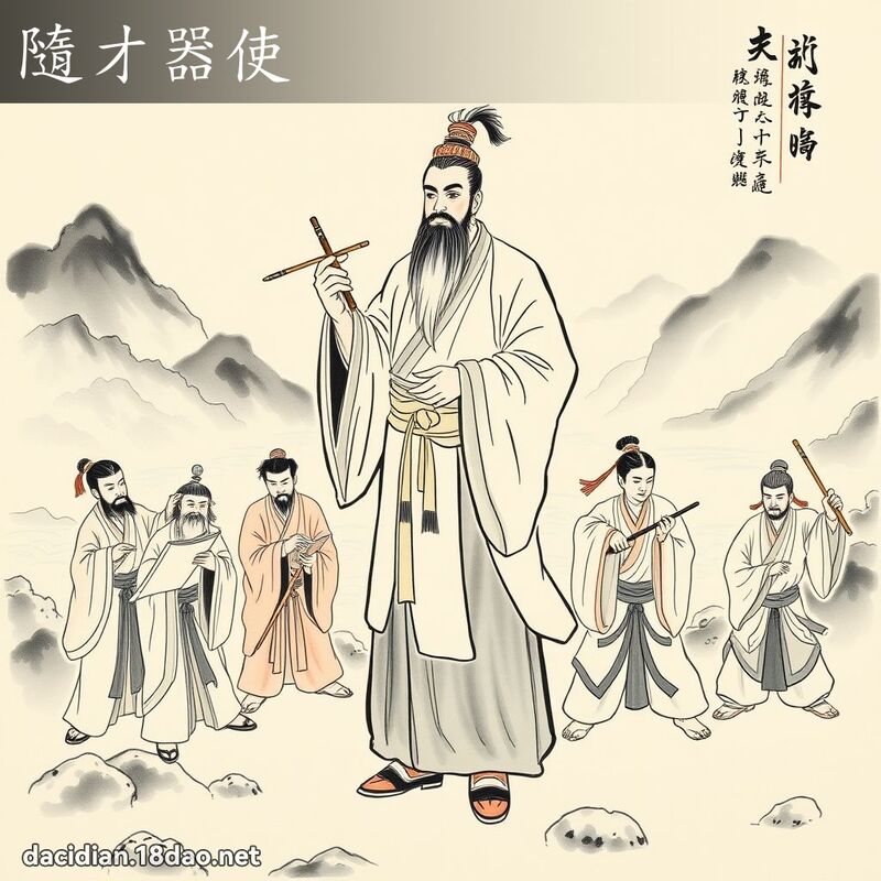 隨才器使 配图