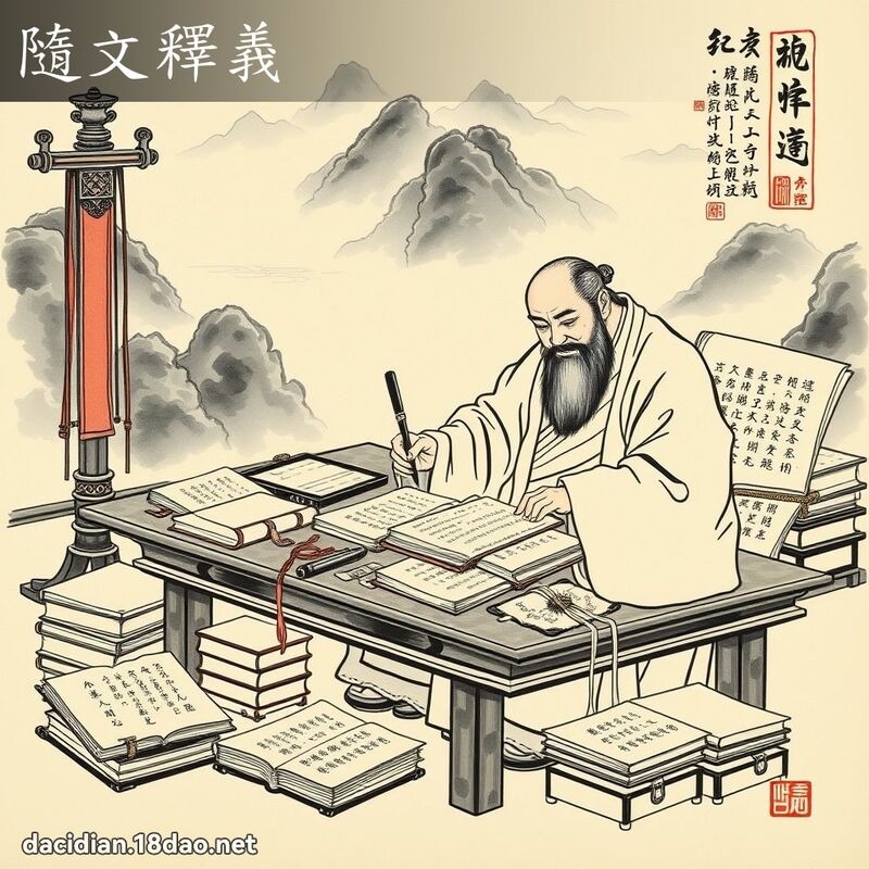 隨文釋義 配图