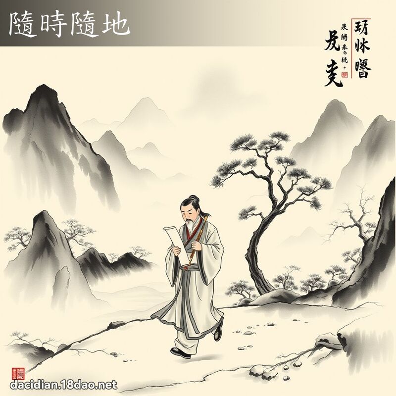 隨時隨地 配图
