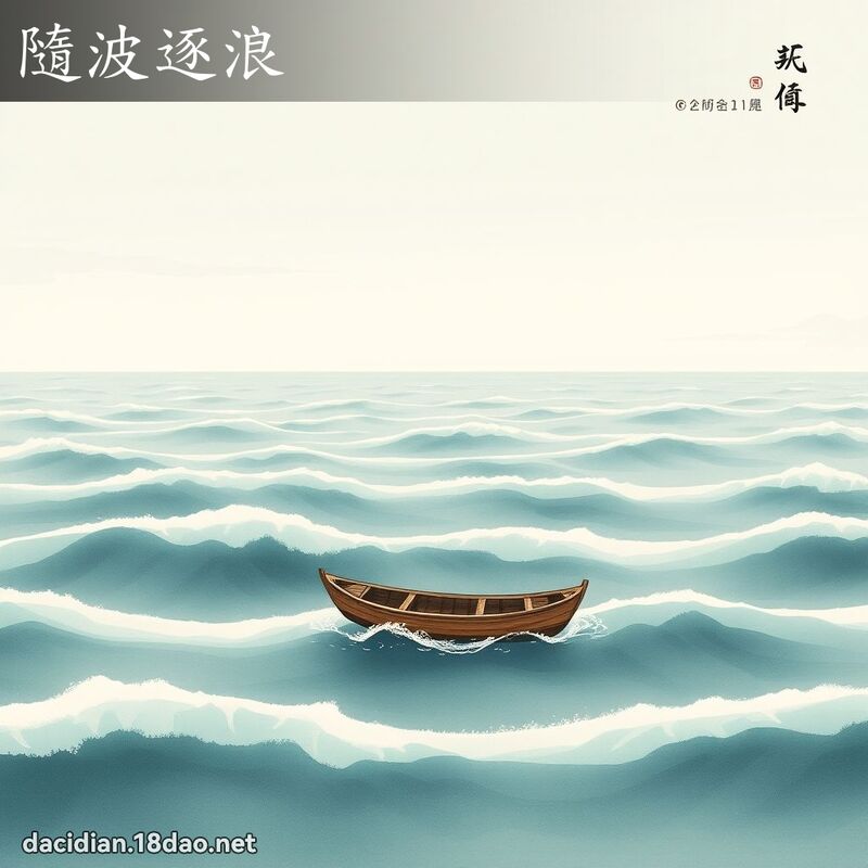 隨波逐浪 配图