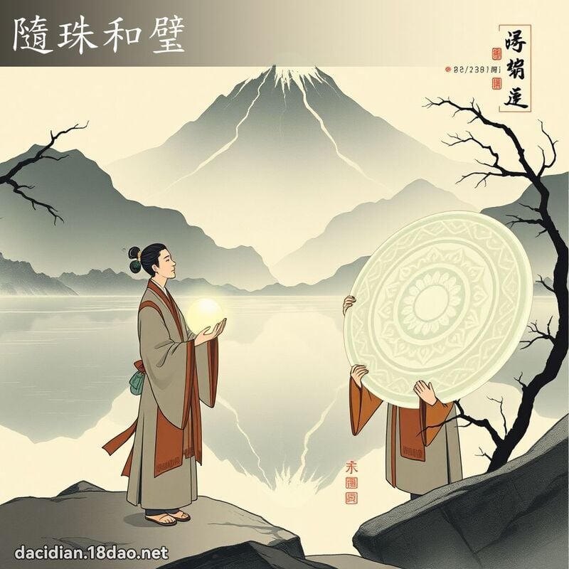 隨珠和璧 配图