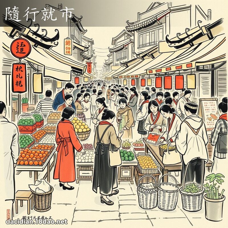 隨行就市 配图