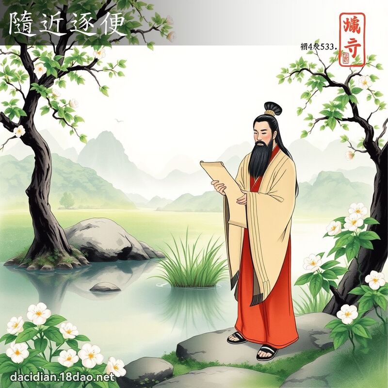 隨近逐便 配图
