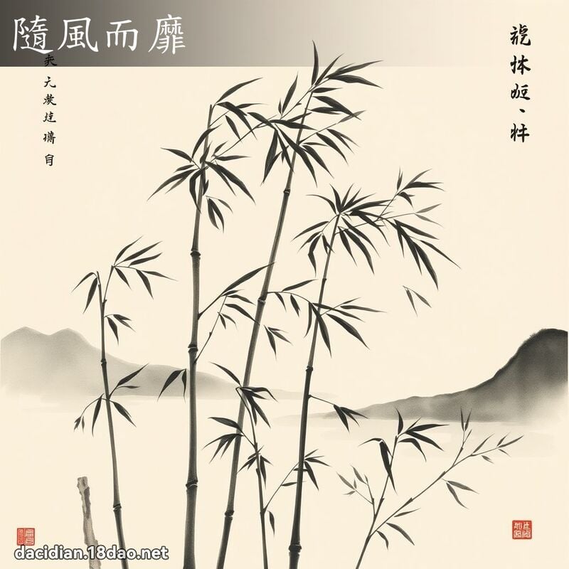 隨风而靡 配图