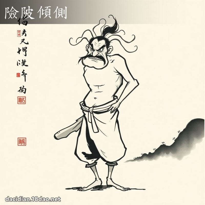 险陂倾侧 配图