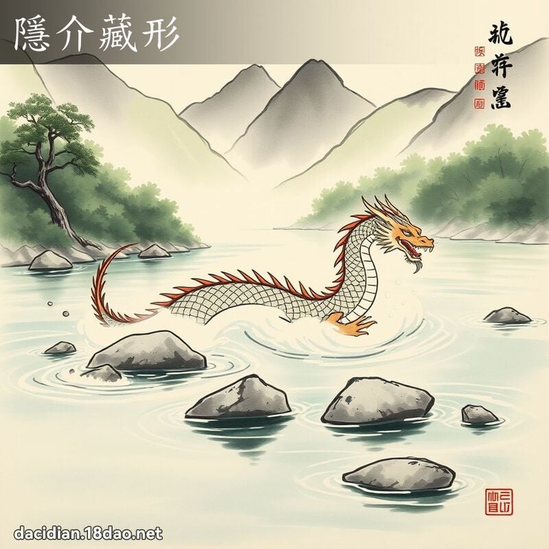 隱介藏形 配图