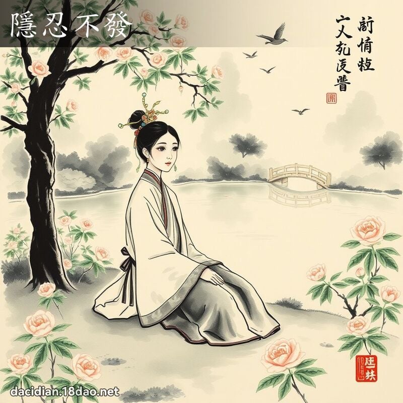 隱忍不发 配图