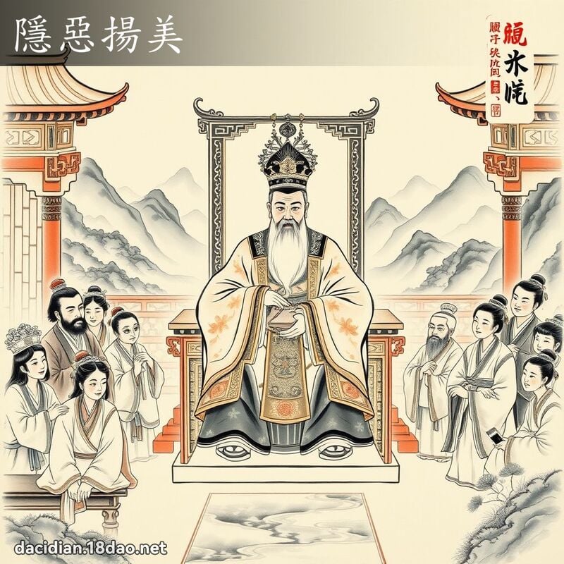隱恶扬美 配图