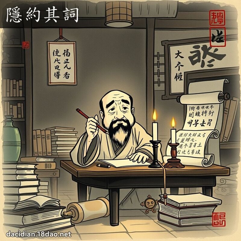 隱约其词 配图