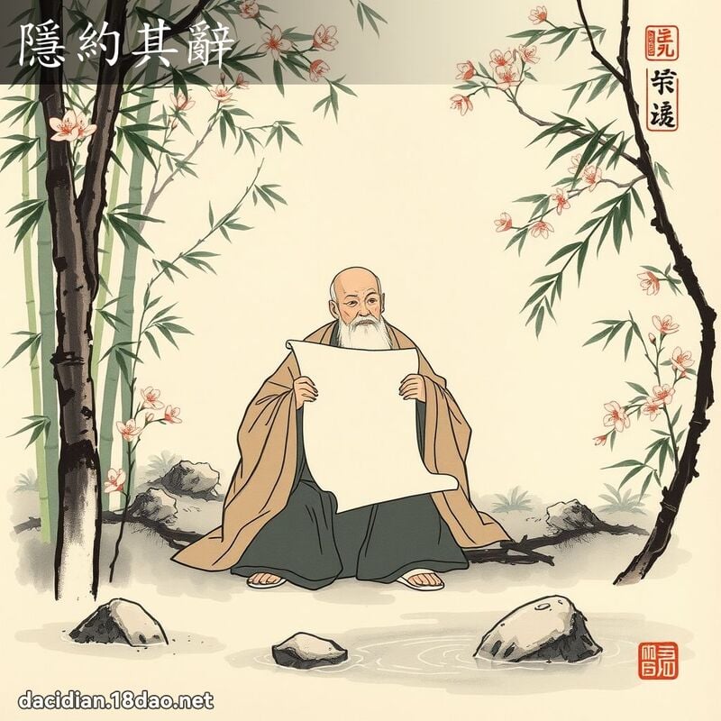 隱约其辞 配图