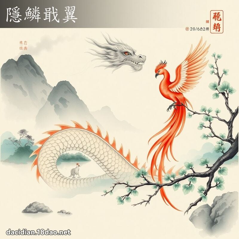 隱鳞戢翼 配图