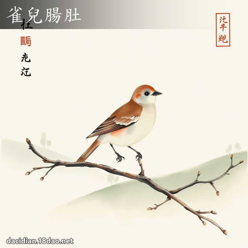 雀儿肠肚 配图