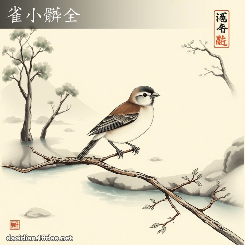 雀小脏全 配图