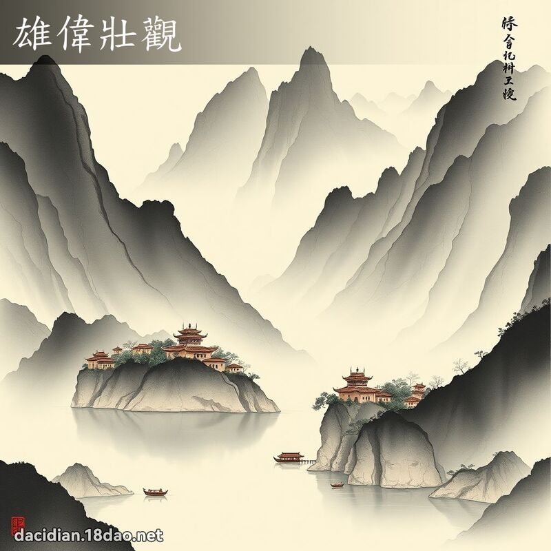 雄伟壮观 配图