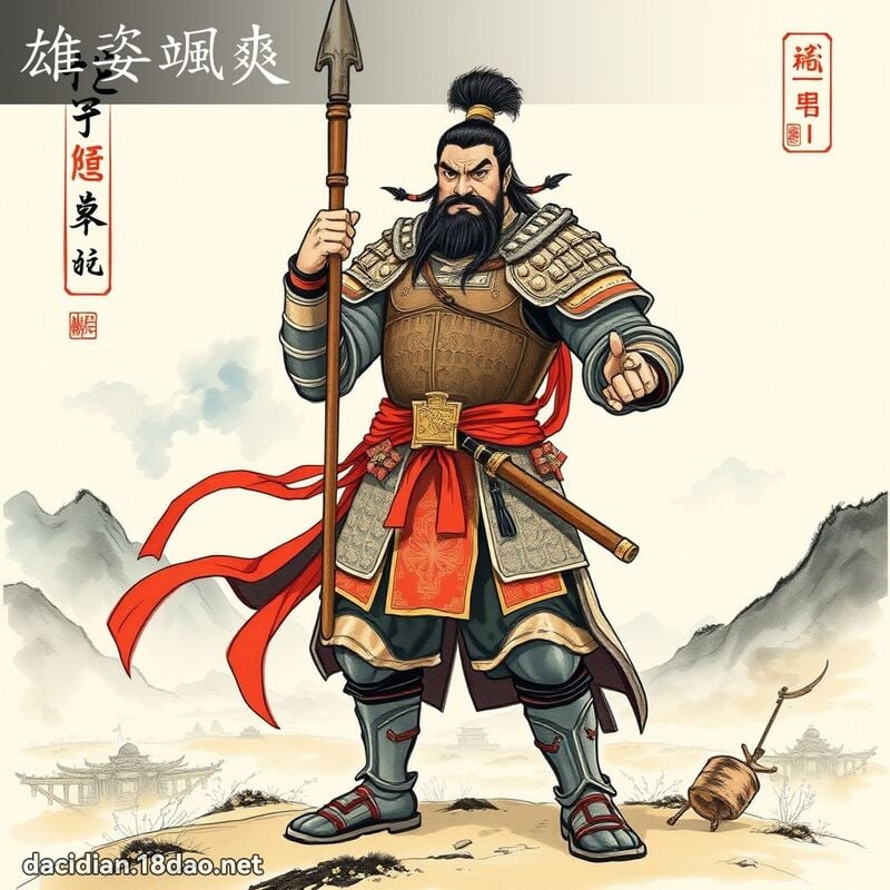 雄姿颯爽 配图