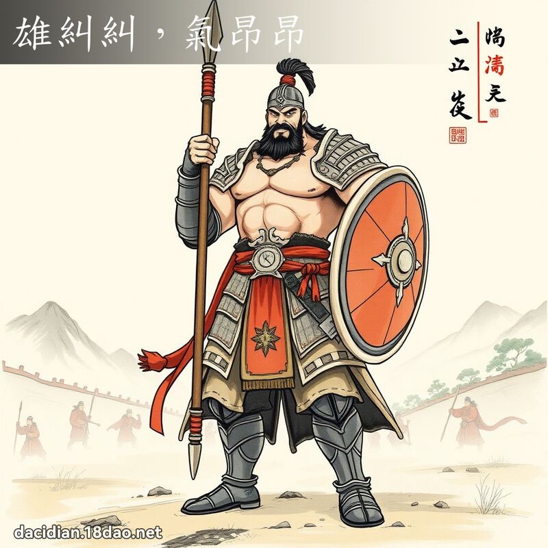 雄糾糾,氣昂昂 配图