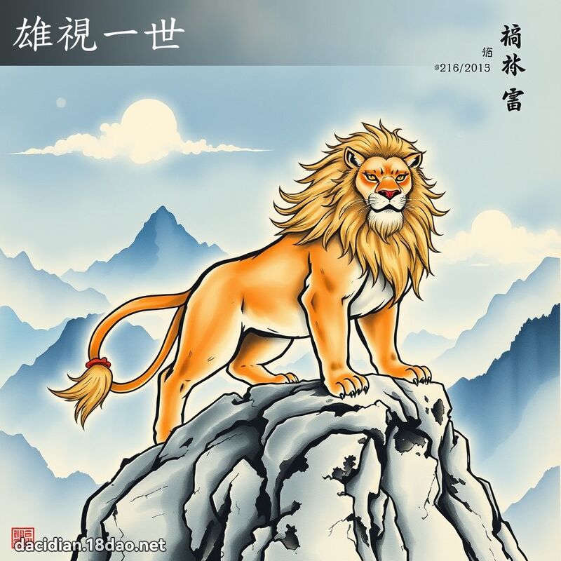 雄視一世 配图
