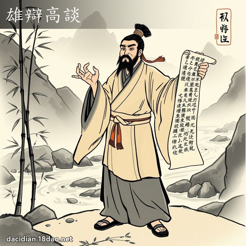 雄辯高談 配图