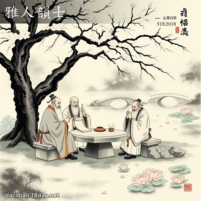 雅人韻士 配图