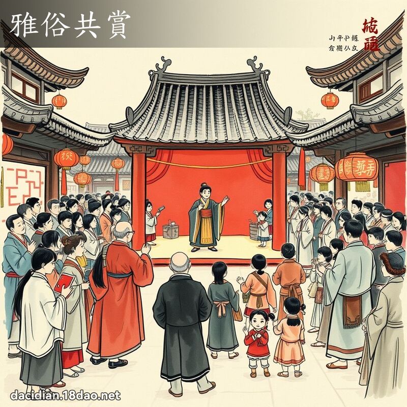 雅俗共賞 配图
