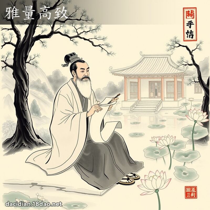 雅量高致 配图