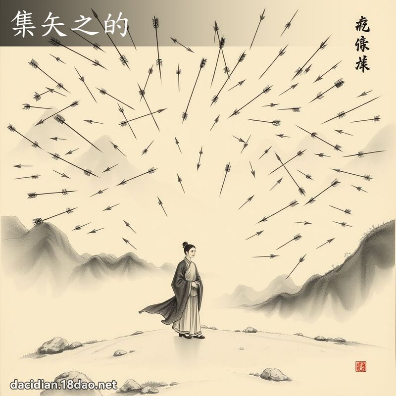 集矢之的 配图