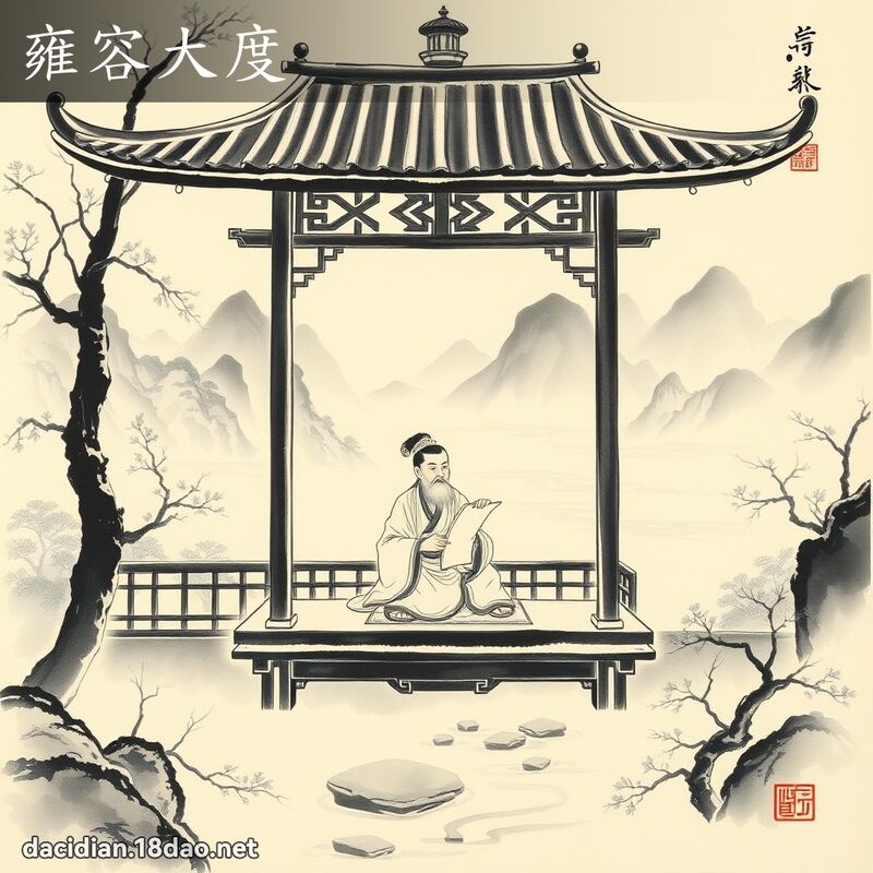 雍容大度 配图
