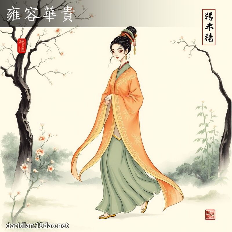 雍容華貴 配图