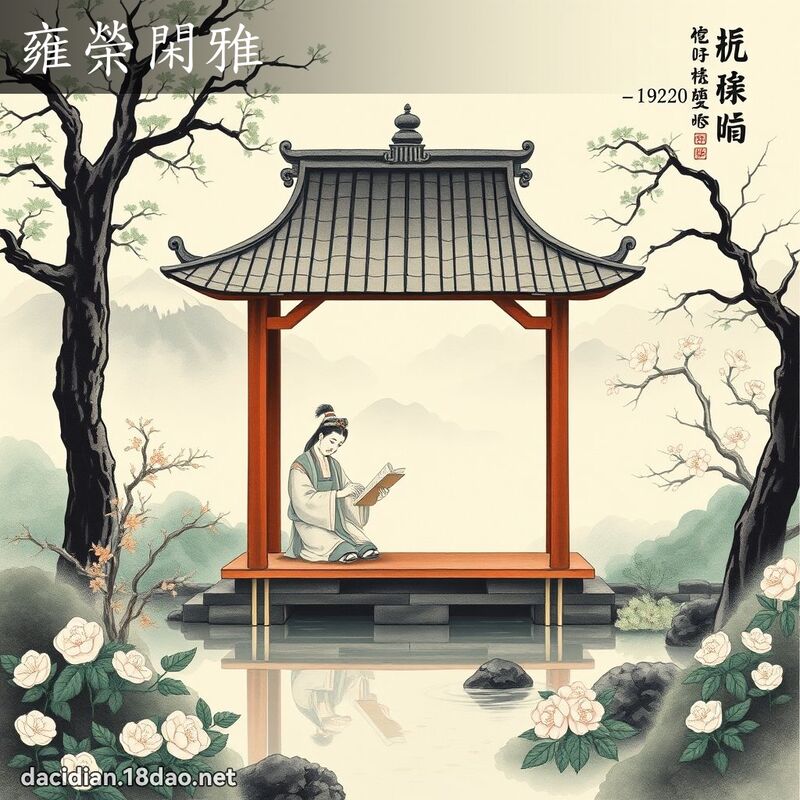 雍榮閑雅 配图