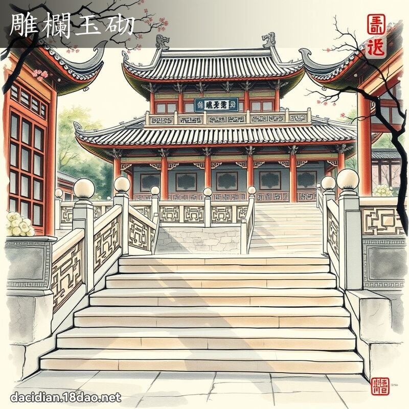 雕欄玉砌 配图