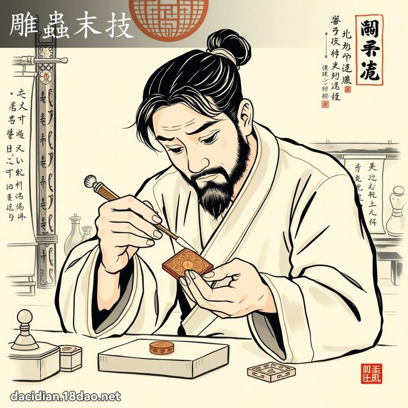 雕蟲末技 配图