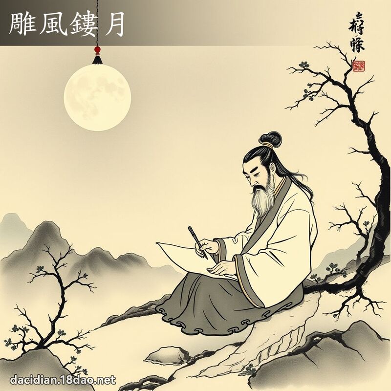 雕風鏤月 配图