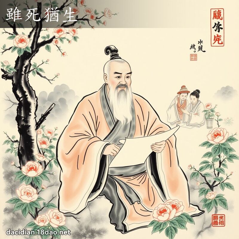 雖死猶生 配图
