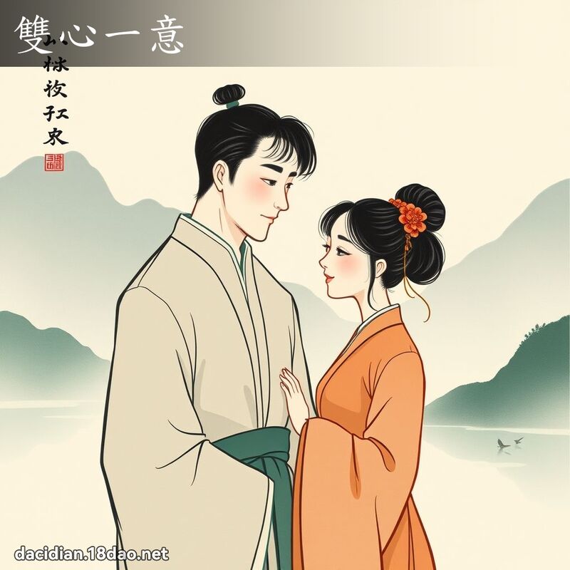 雙心一意 配图