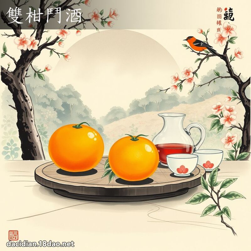 雙柑鬥酒 配图